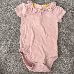 Baby Boden Peter Pan Collar Onesie